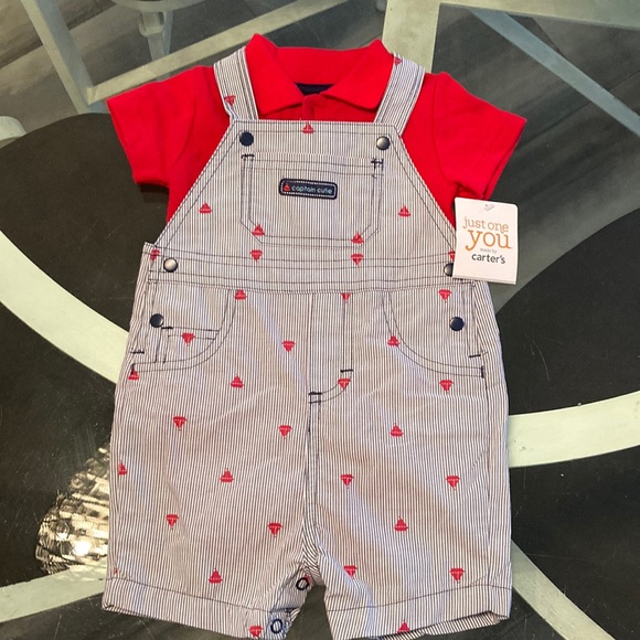 Carter's Other - Just one you made by carters little baby boy short outfit
